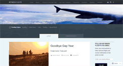 Desktop Screenshot of between-flights.com